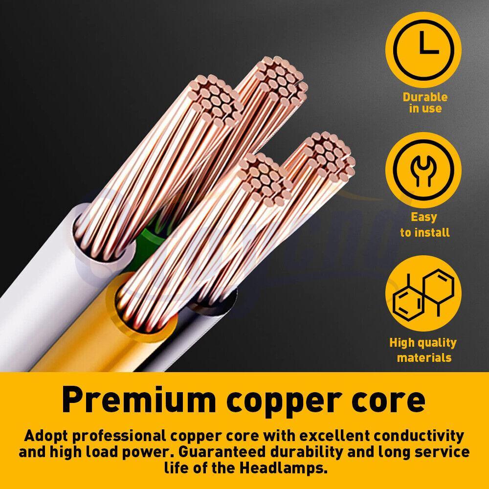 2Pc 92450-3Q000 For 2011-2014 Sonata Rear Taillight Lamp Socket Wiring Harness