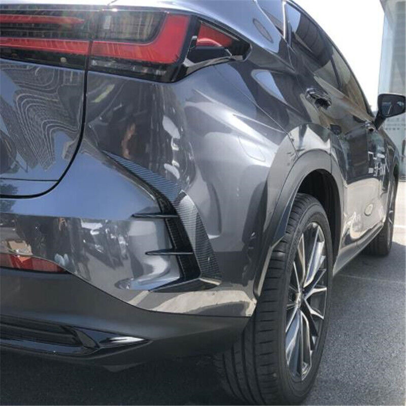 for Lexus NX250 350 450h 2022-24 Carbon Fiber Rear Air Vent Outlet Spoiler Trim