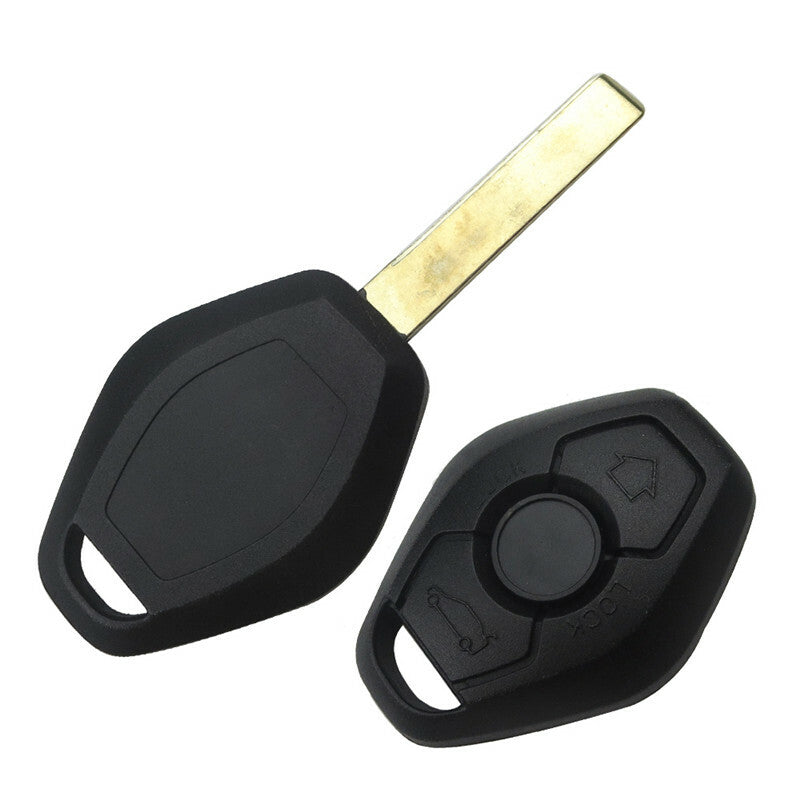 Car 3 Button Uncut 315MHz or 433MHz Key Remote Shell Case