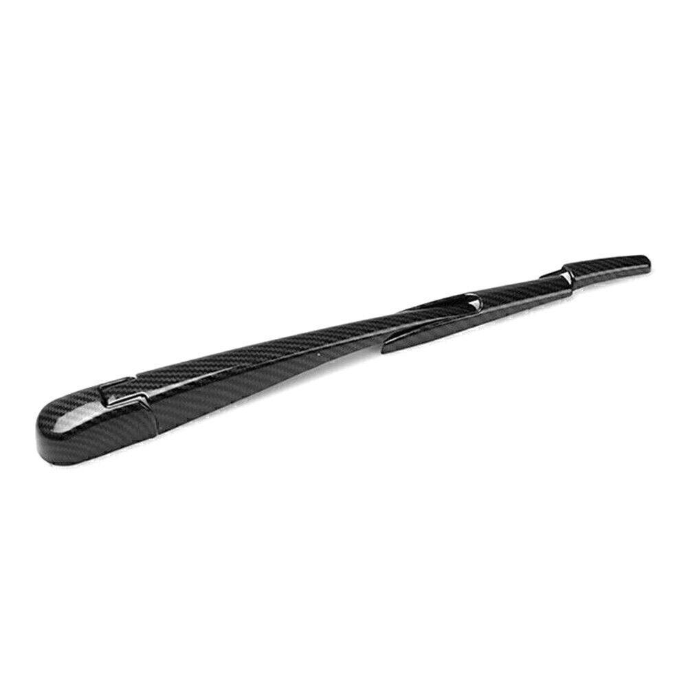 Fit for Honda CR-V CRV 2017-2021 2018 Carbon Fiber Rear Window Rain Wiper Cover Trim