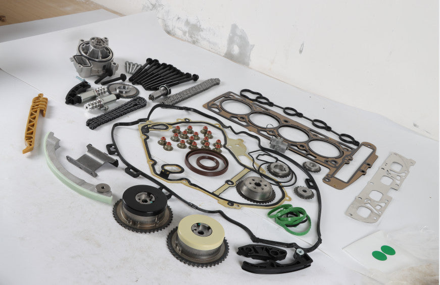 US Timing Chain Kit Head Gasket Bolts for 2009-2016 GM Ecotec 2.0L 2.4L Set