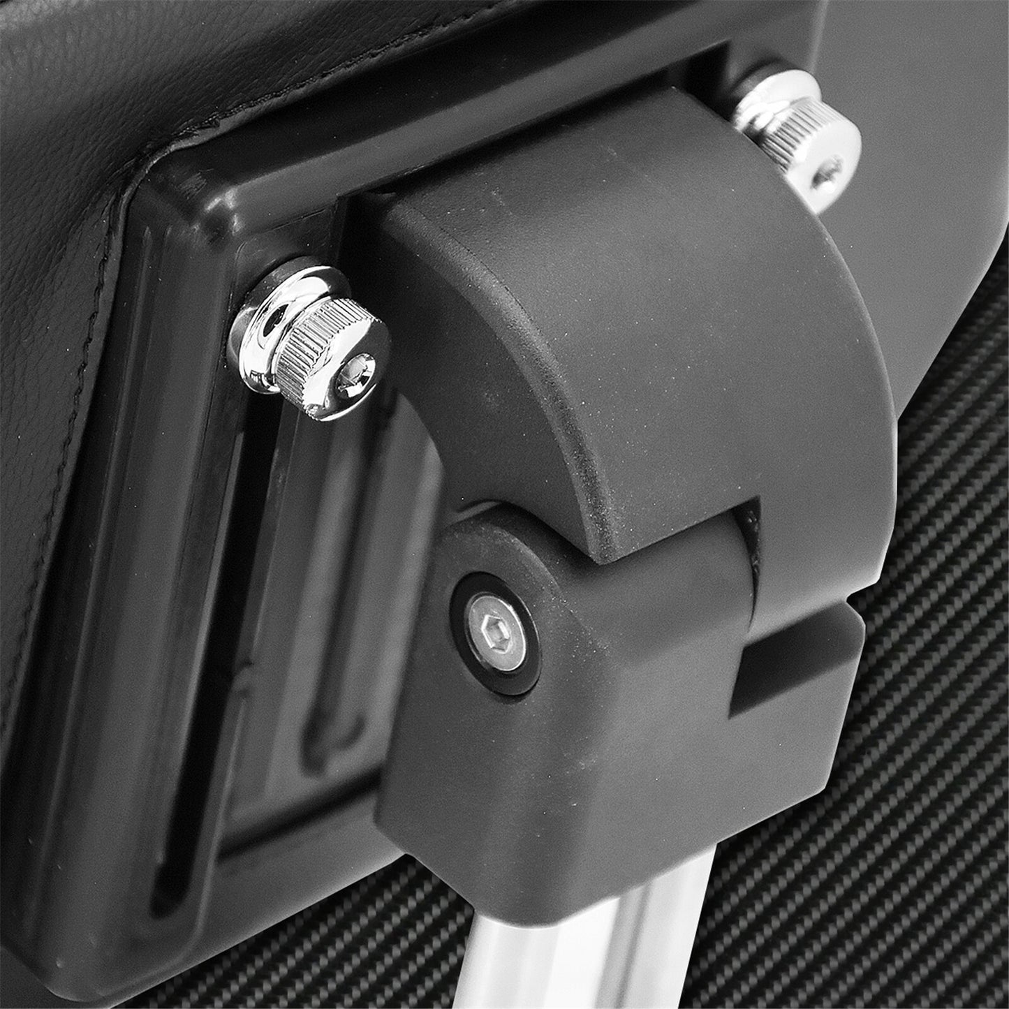 Black Multi-Purpose Driver Passenger Backrest Fit For Fat Bob FXFB 2018-2020