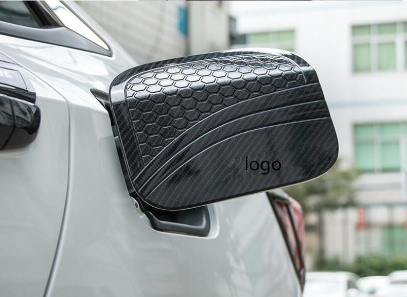 for HONDA for Civic 10th 2016-2020 Fuel Tank Cap Oil Gas Cover Carbon Fiber Trim