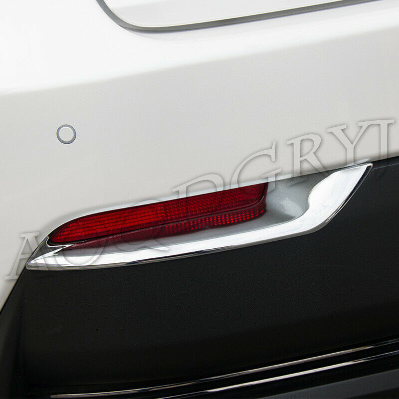 Chrome Rear Fog Lamps Moulding Trim Covers for LEXUS NX200T 300H 300 2014-2021