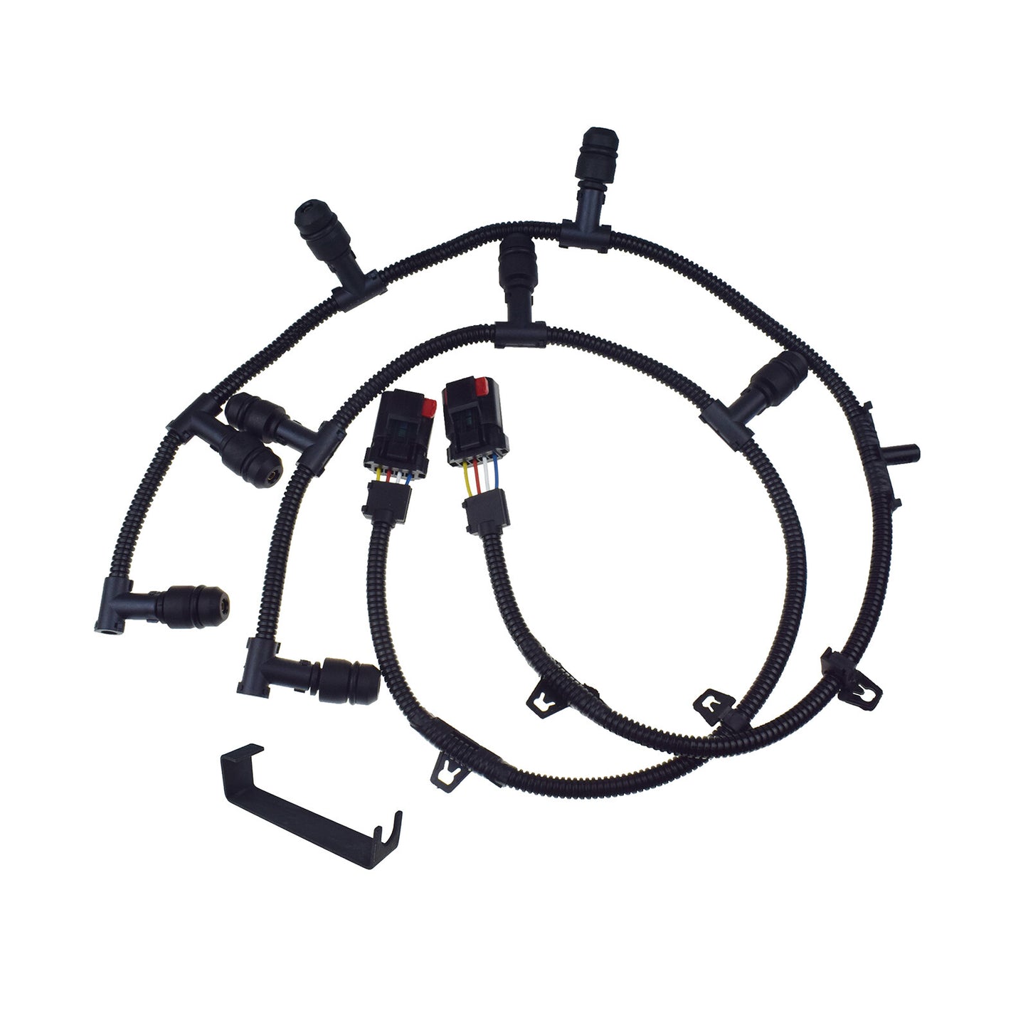 Pair Left Right Glow Plug Wire Harness For 2005-2007 for Ford F250 F350 F450 6.0L