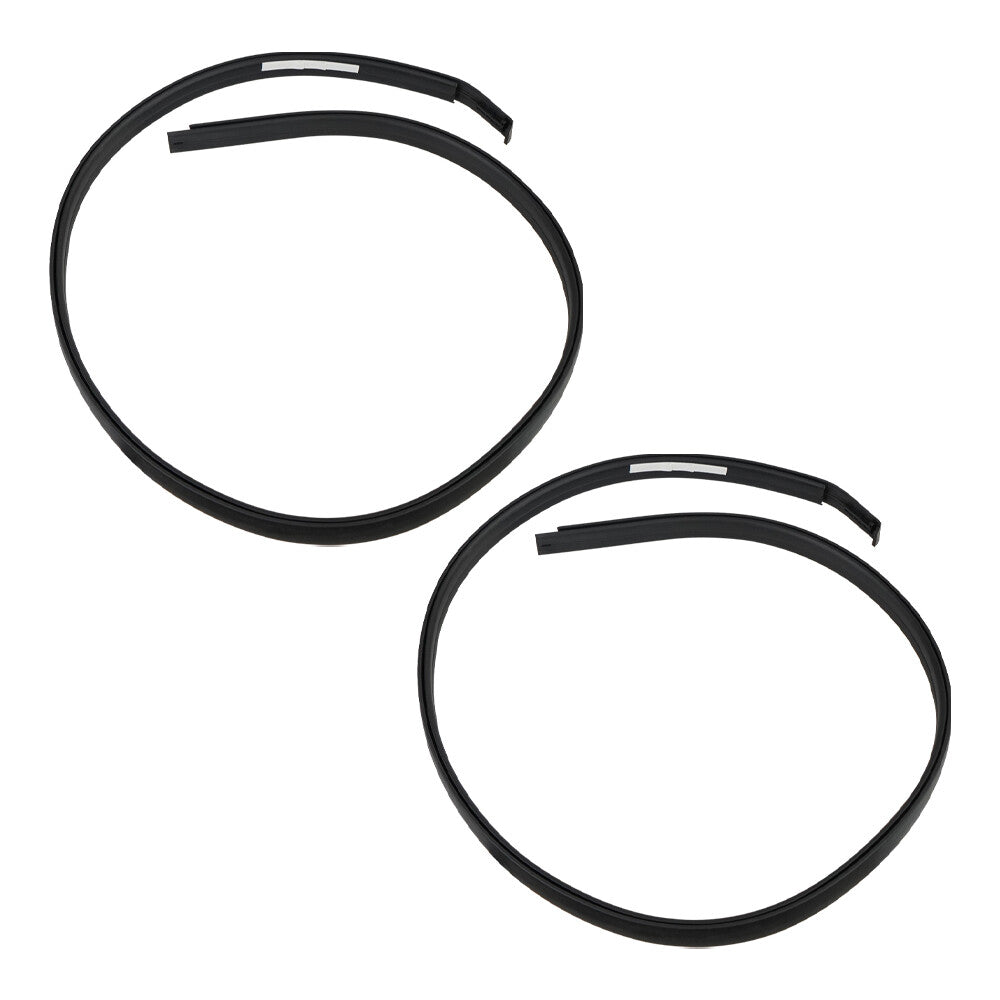 Left/right roof-mounted drip channels suitable for Toyota Tundra Crewmax 2007 - 2021