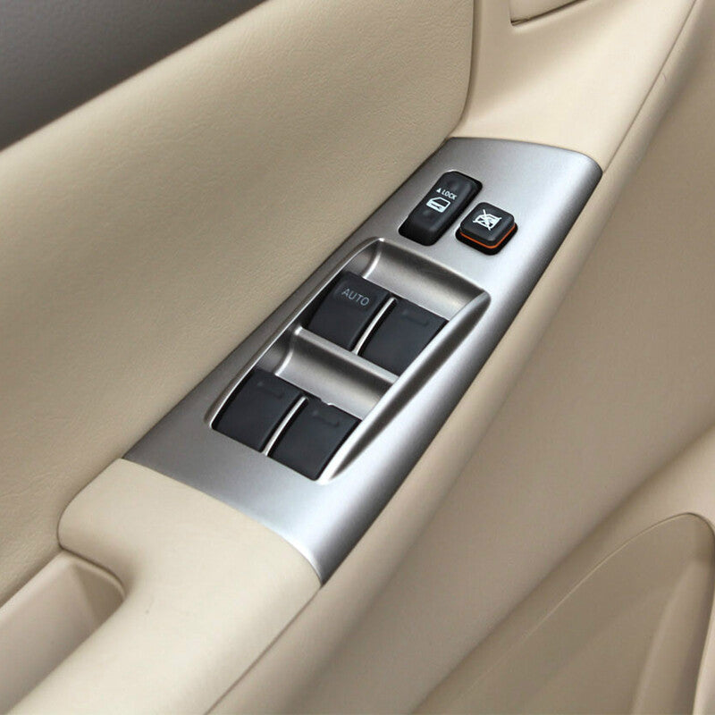 Front Master Power Window Switch Trim Bezel Panel for 2003-2008 for Toyota for Corolla