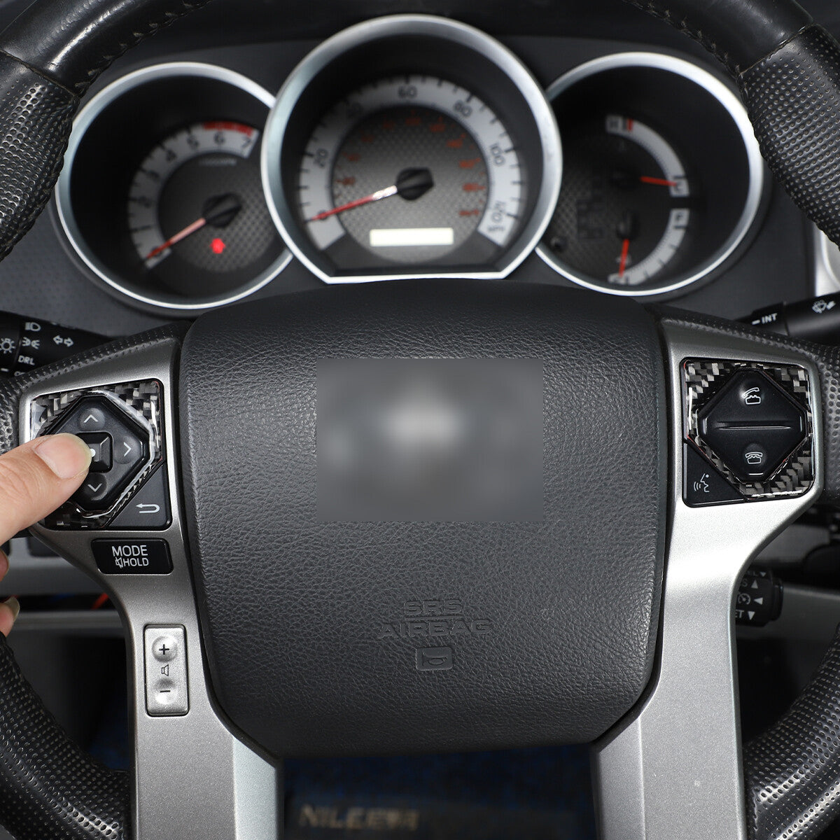Carbon fiber ABS armrest rear ventilation cover trim for BMW 3 Series E90 (2005-12-)
