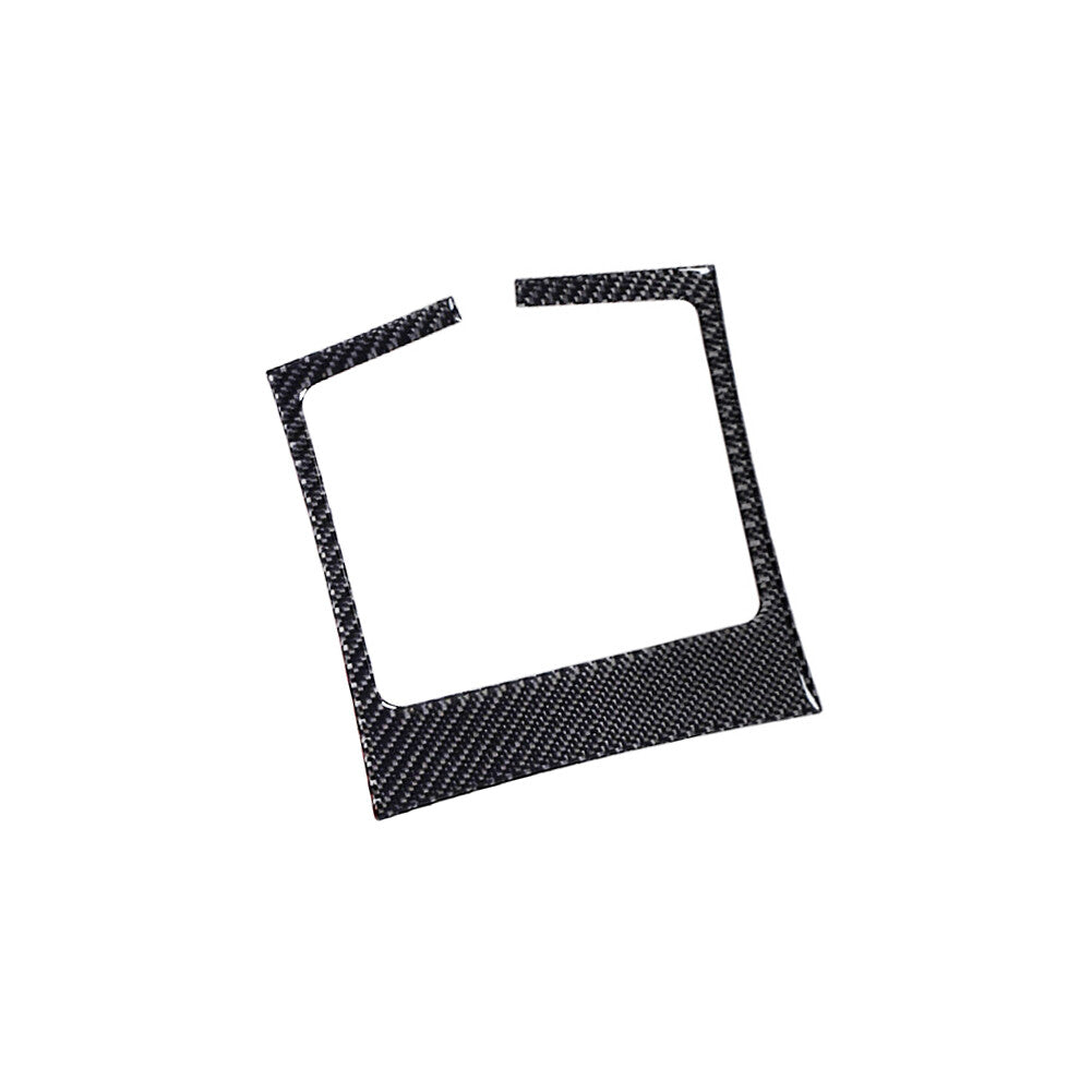 Carbon Fiber Rear Storage Box Frame Cover Trim for BMW X3 F25 X4 F26 2011-17