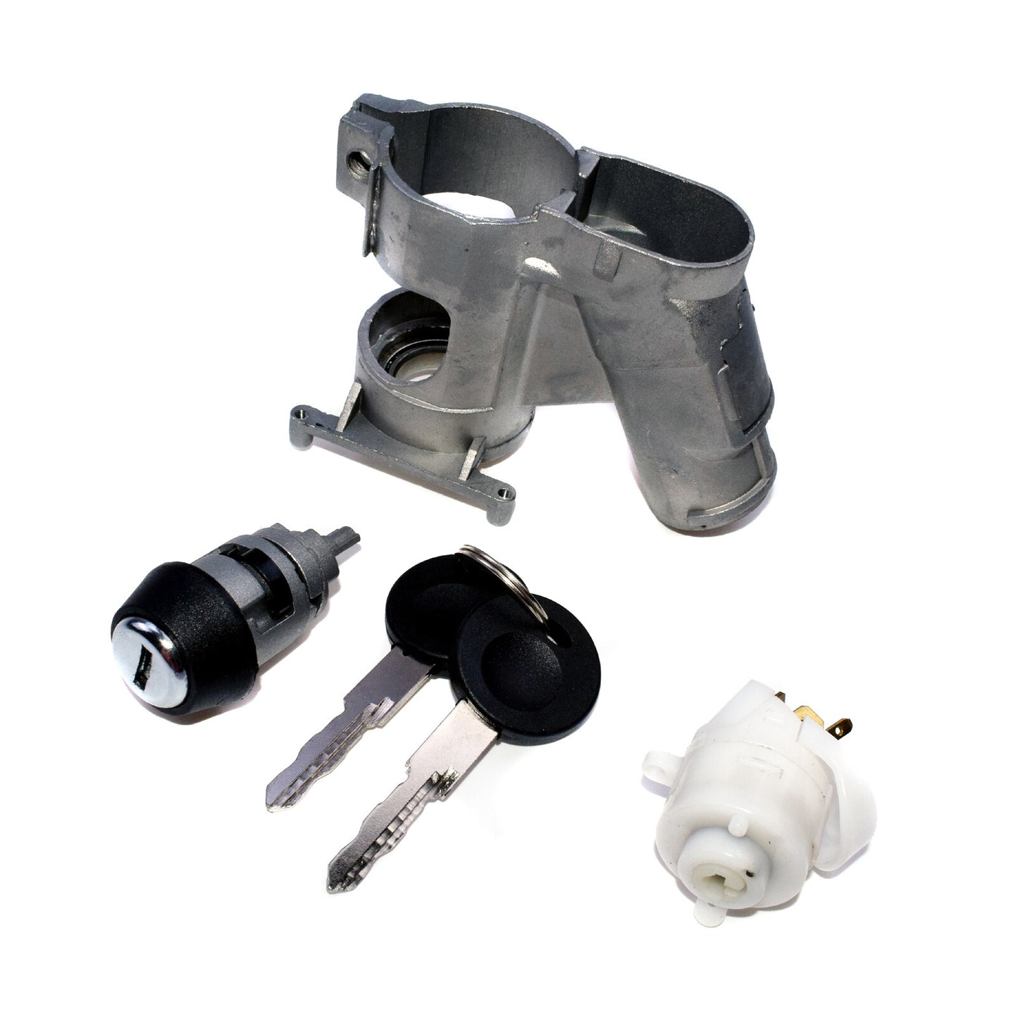 Ignition Column Lock Cylinder Housing Switch Set for VW Cabriolet for Jetta for Golf