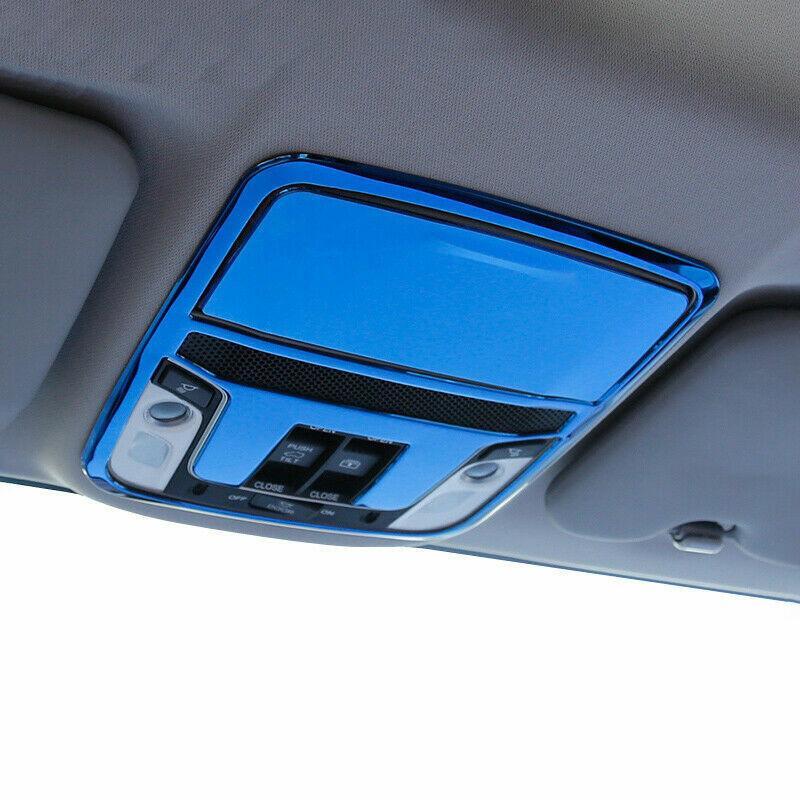 for Honda CRV CR-V 2017-2022 Blue Titanium Front Reading Light Lamp Frame Trim