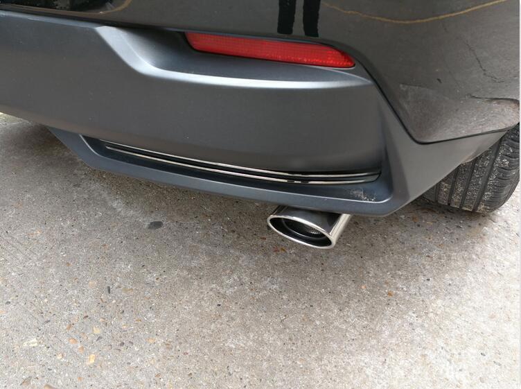2X Stainless Rear Exhaust Muffler Tip Finisher for Lexus NX 250 350 350h 22-2024