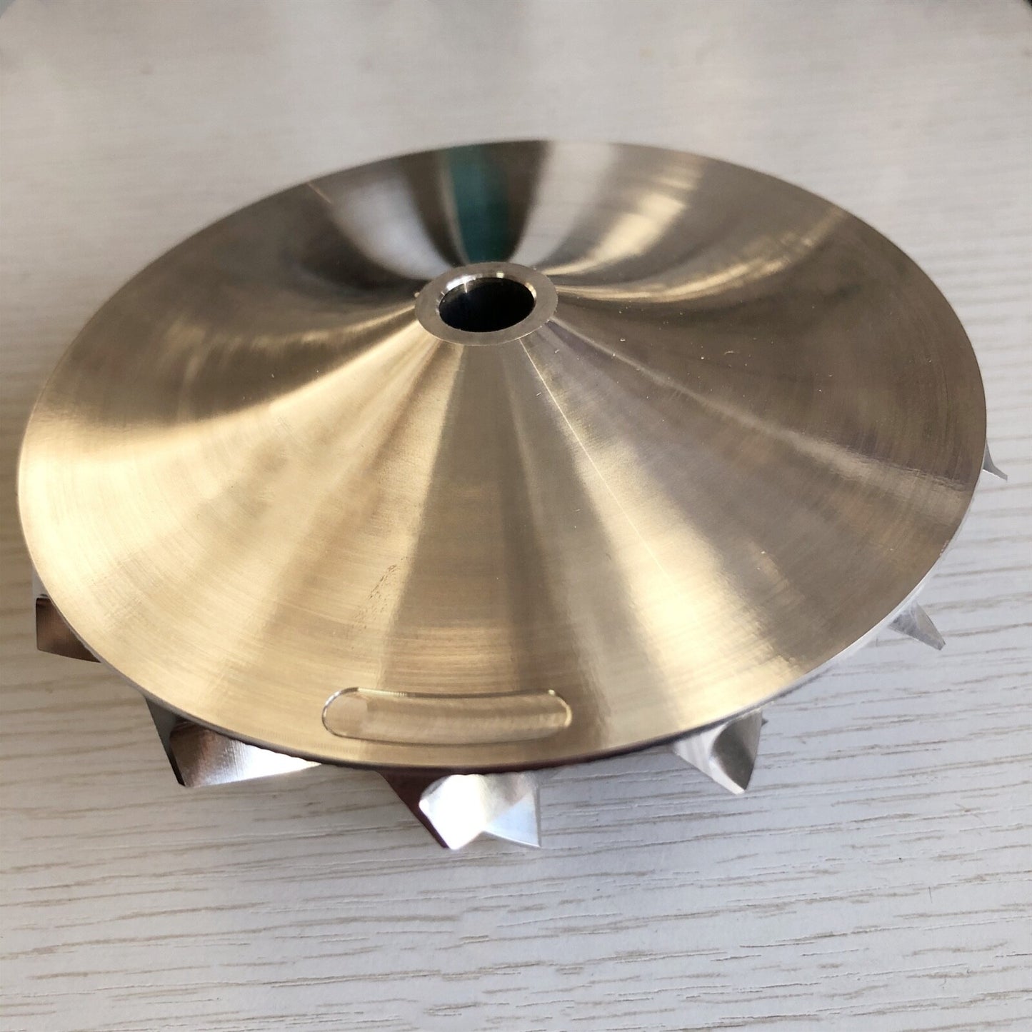 HX60 4040285 80.00/113.01 mm 7+7 Blade Performance Turbine Blank Compressor Wheel