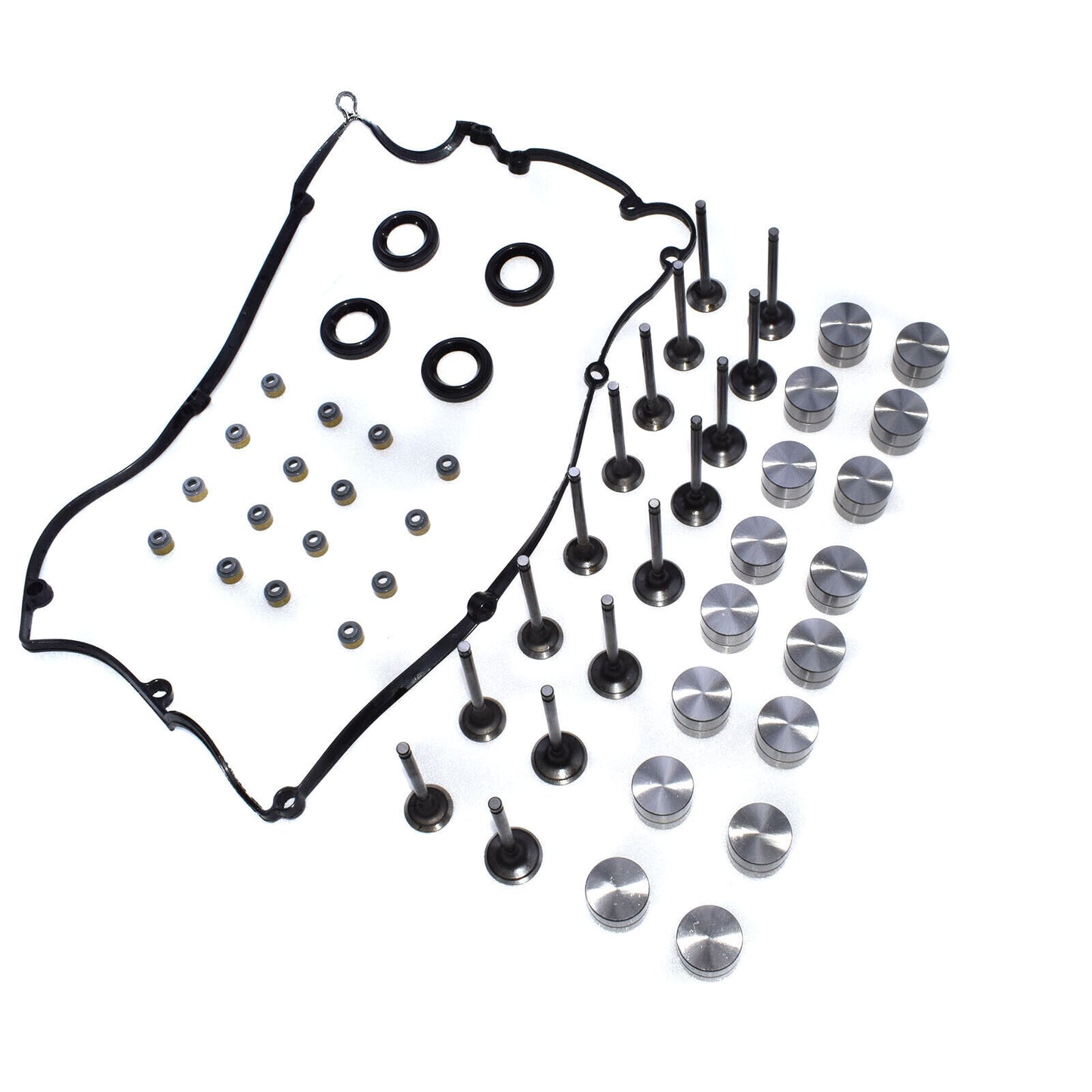 for Hyundai for Kia 1.6L Intake Exhaust Valve Lifters Stem Seal Valve Cover Kit