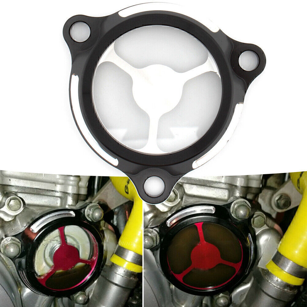 Fit for SUZUKI DRZ400 DRZ 400S DRZ 400SM DRZ400E 2021 Engine Oil Filter Cover White