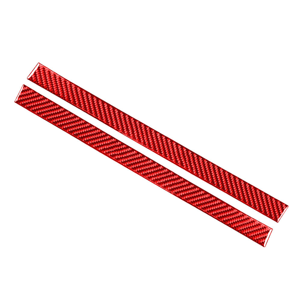 R¨¹ckspiegel Anti-Scratch Strip Trim f¨¹r for Toyota Tundra 14-21 Kohlefaser Rot