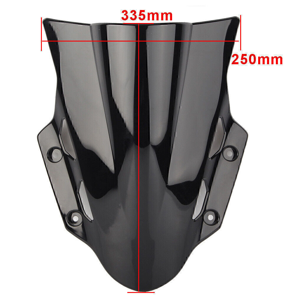 Windschild Windschutzscheibe F¨¹r for Suzuki GSX250R 2017-2020 Motorrad Silber