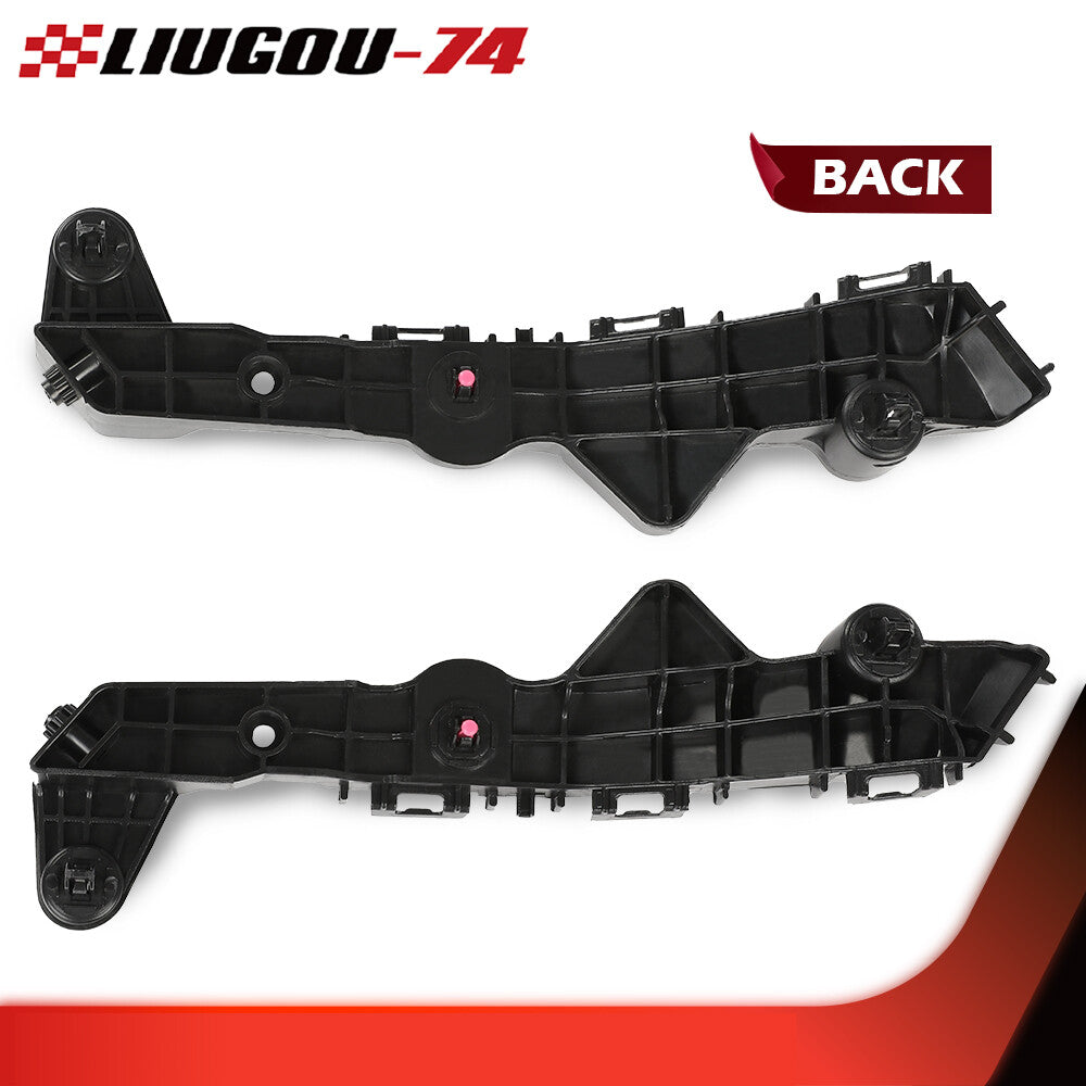 One pair of bumper retainers fits the front left and right sides of 2015, 2016, 2017, and 2018 for Lexus NX300h models.
