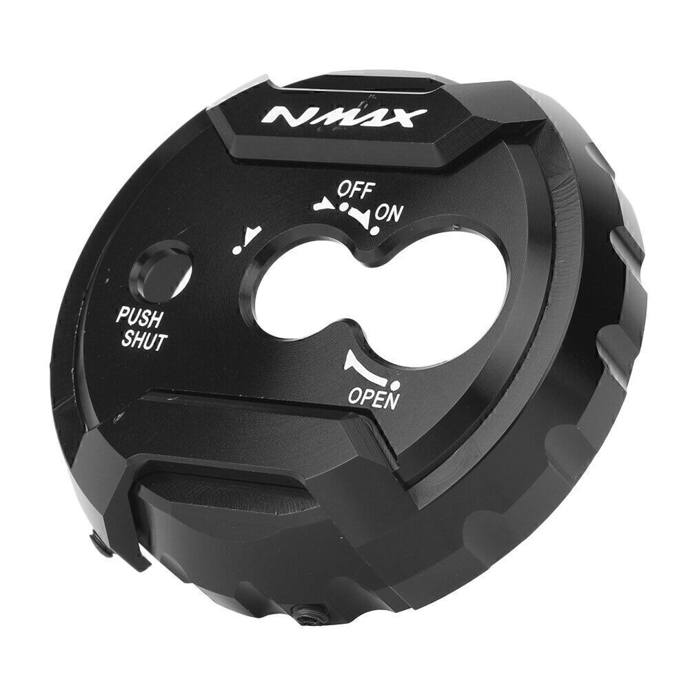 Ignition Key Lock Cover Motor CNC Aluminum for YAMAHA NMAX 155 2015 2016 Black