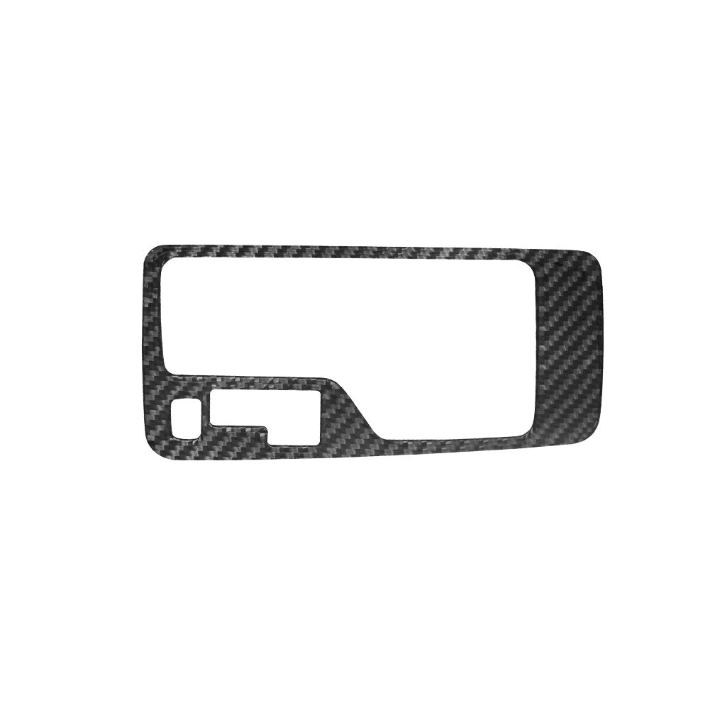 Carbon Fiber Gear Shift Inner Frame Cover Trim for Kia Cadenza 2014-2016