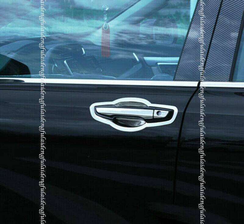8P for Honda CR-V CRV 2017-2022 Chrome Car External Door Bowl Molding Cover Trim