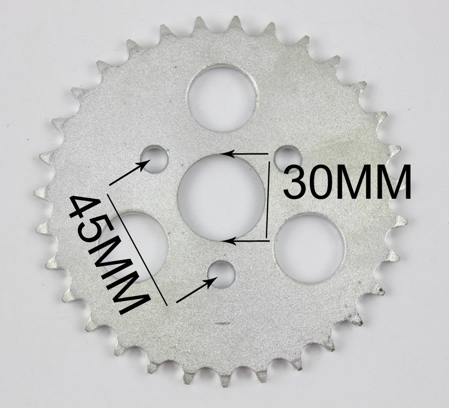 420 37T Rear Sprocket 37 Teeth for Honda Monkey Z50A Z50 Z50R Z50J Bike Skyteam