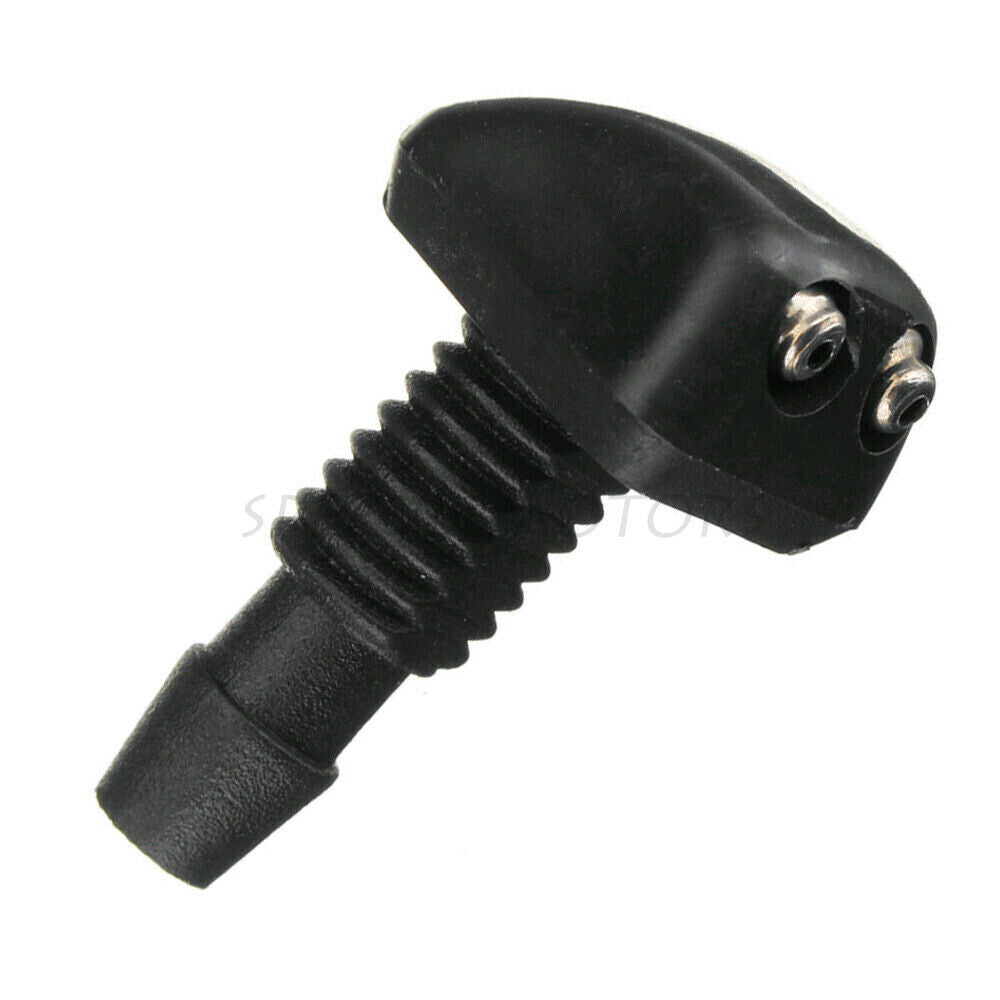 Front Windscreen Washer Wiper Water Spray Nozzle Kit for Universal Replacement