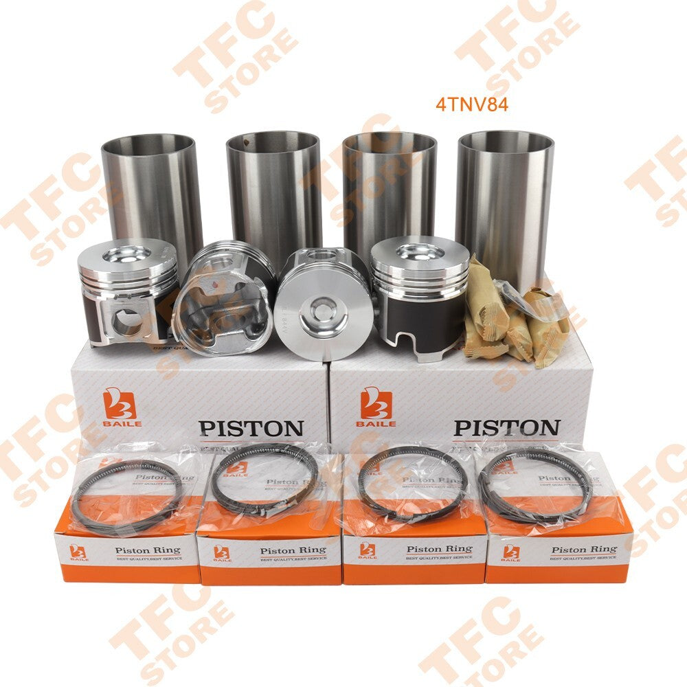 4TNV84 4TNV84T Overhaul Rebuild Kit For Yanmar Engine Repair Parts 16Valve 16V