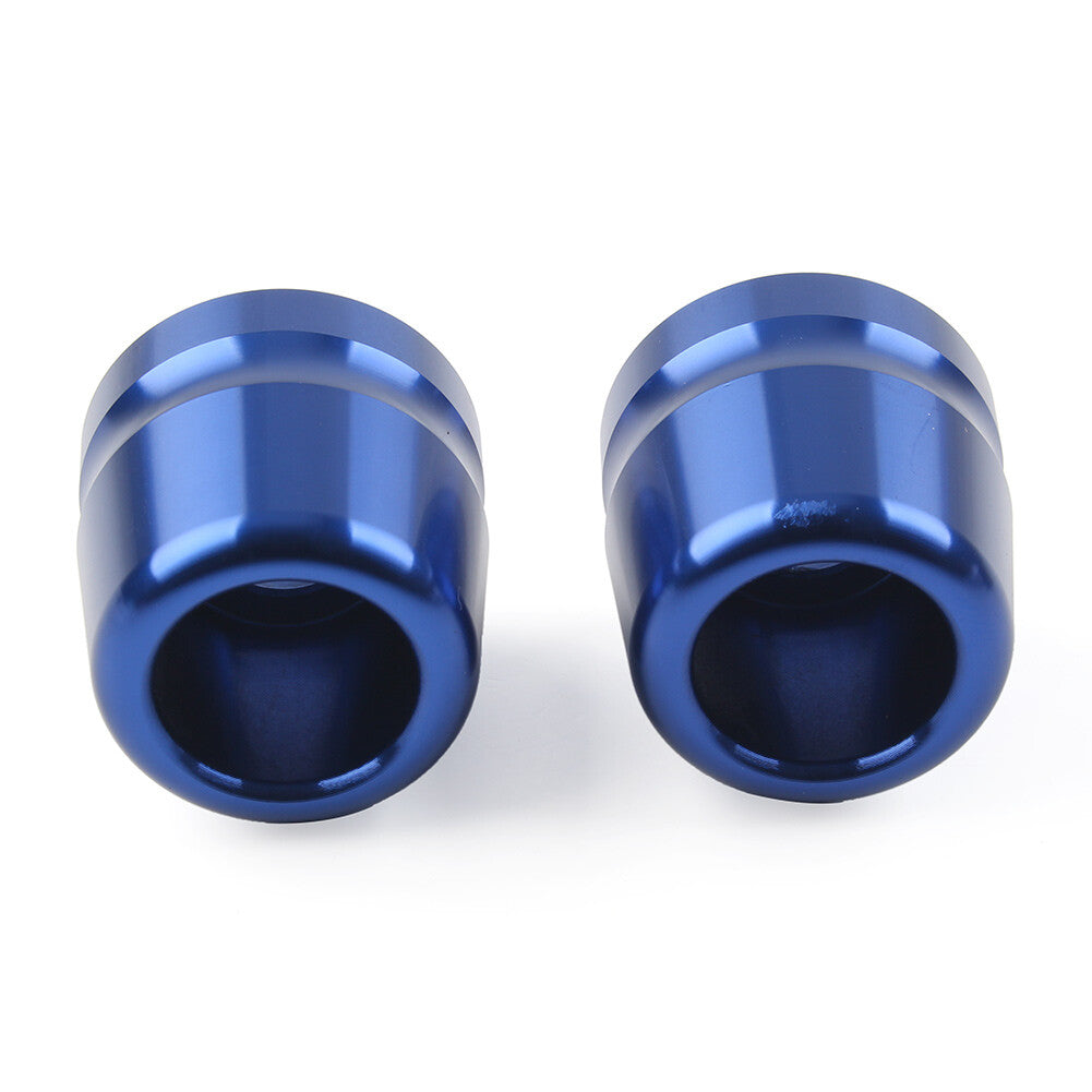 2¢ª CNC-Lenkergriffe Lenkerendschieberkappe f¨¹r for BMW S1000RR HP4 S1000R F800R Blau