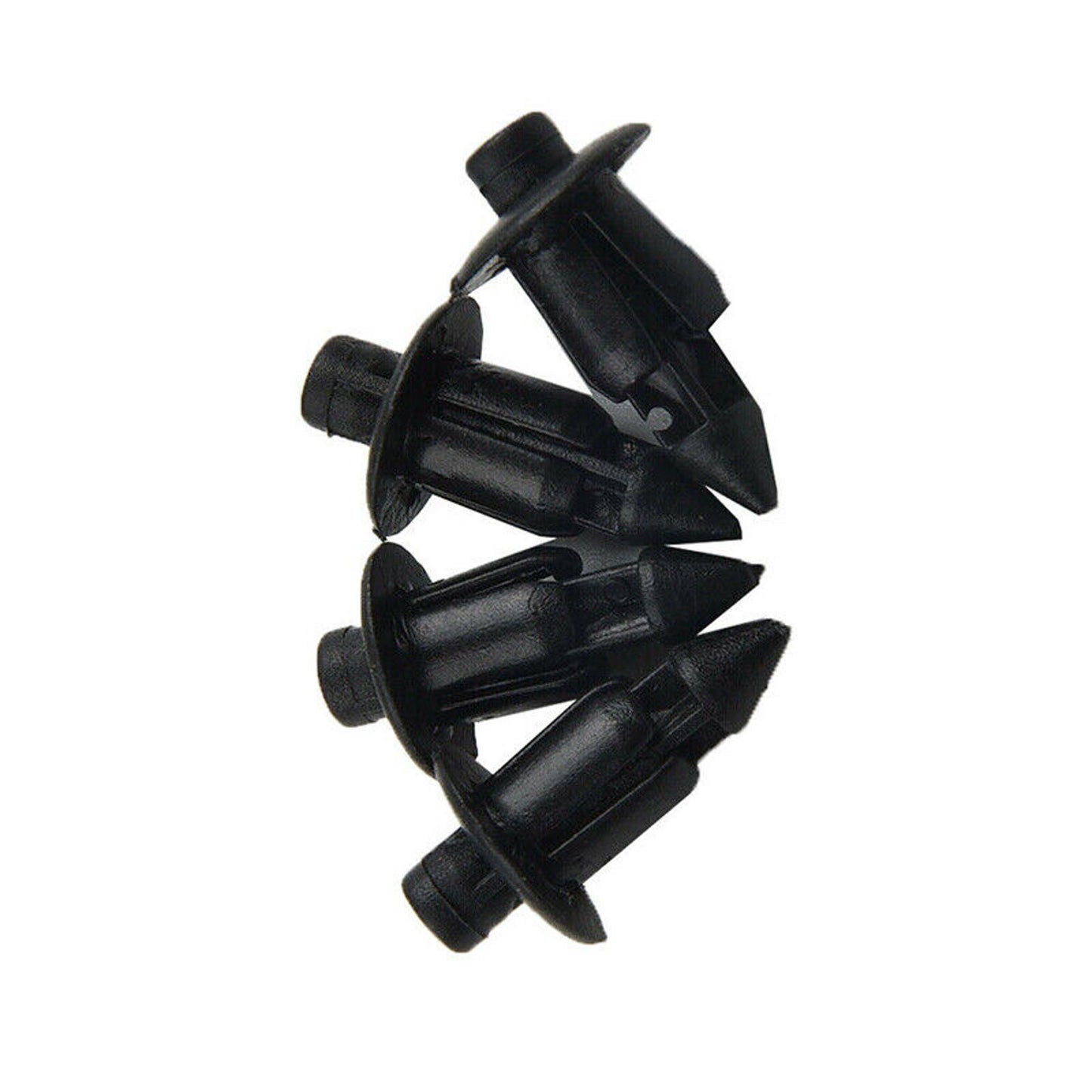 100Pcs 6mm Plastic Car Rivets Fasteners Clips Pin For Auto Car Fender Bumper