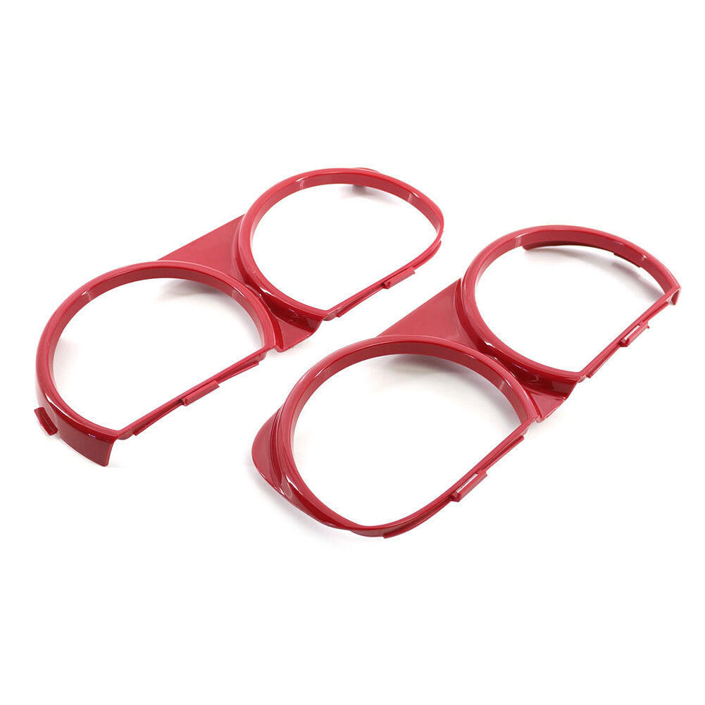 Frontscheinwerfer L¨¹nette 2pcs f¨¹r for Dodge for Challenger 2015-21 68259055AB CH2510102