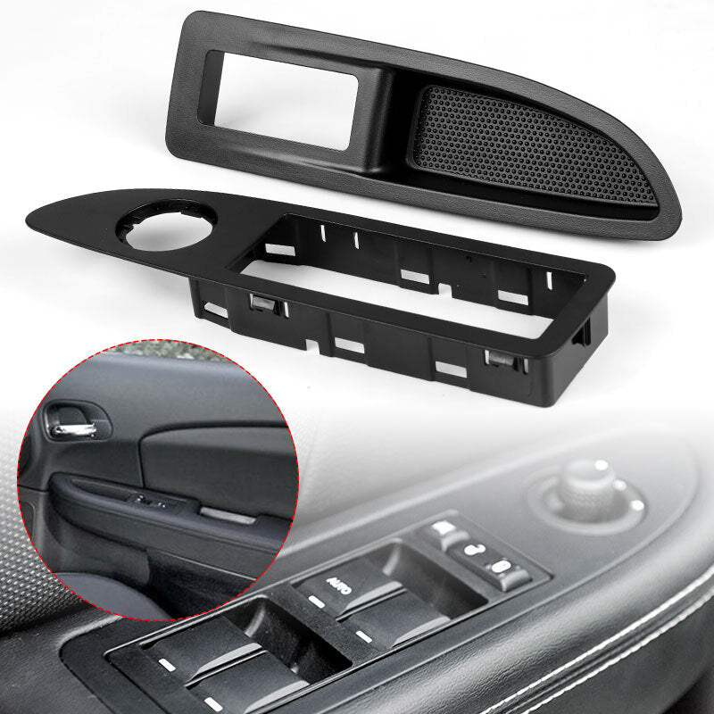 Front Right+Left Side For 11-14 for Chrysler 200 for Dodge Avenger Window Switch Bezel