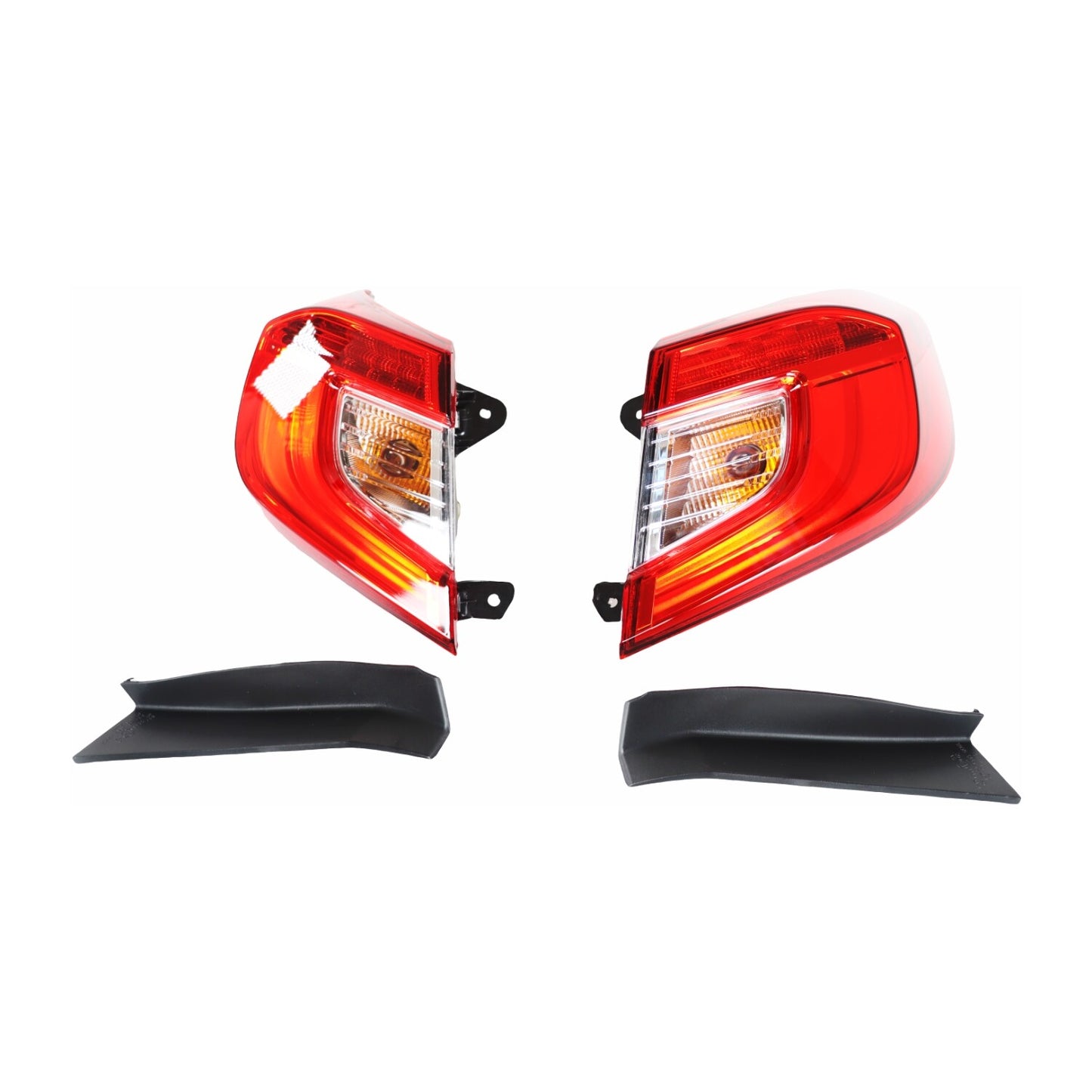 Pair Tail Lights Tail Lamps For 2018-2022 for Honda Accord HO2804118 HO2805118