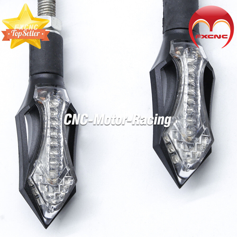 Universal Motorcycle DC 12V 5.4W 4-Wire LED Flashing Turn Signal Light