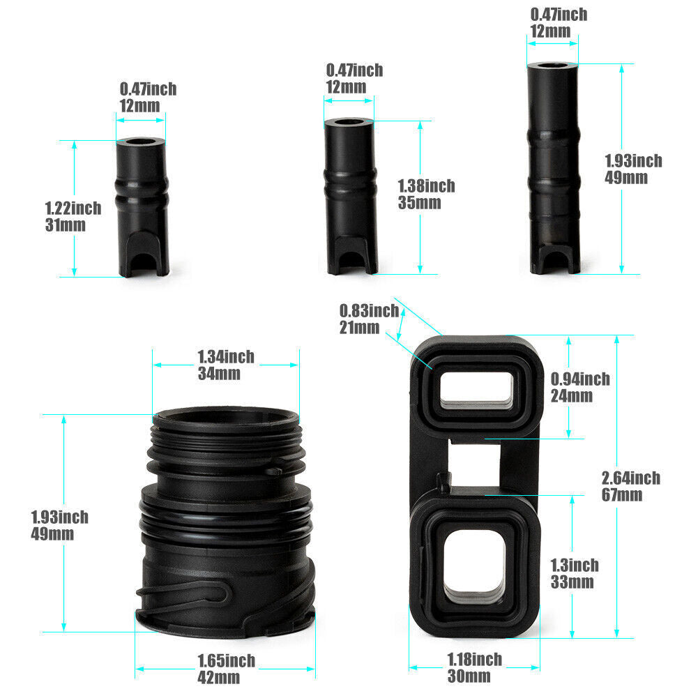 6HP26 6HP28 Transmission Seal Mechatronic Kit for BMW X5 2013 M 4.4L 24347588724