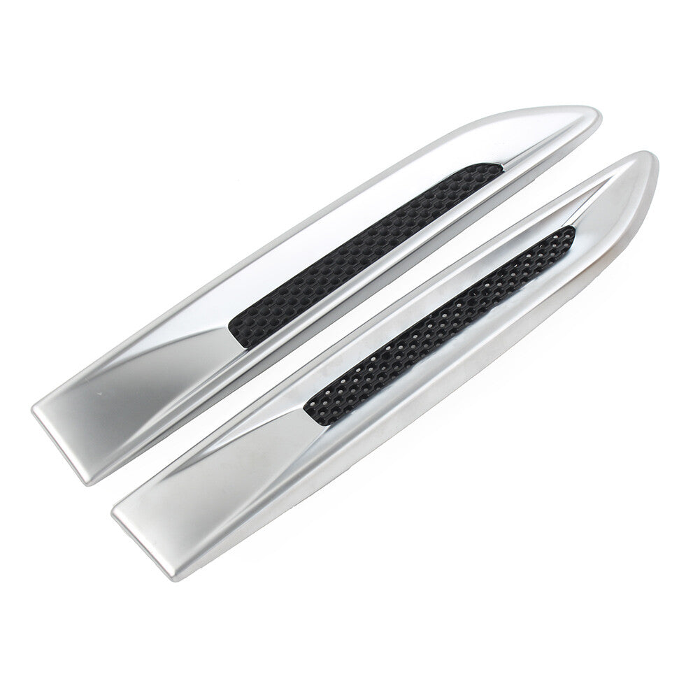 A pair of front fender vent socket grille trims are available for the for Jaguar XE, F-Pace, XF, and X260.