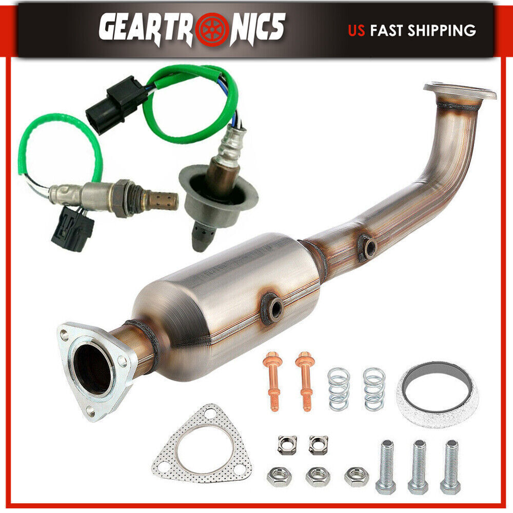 Fits 2007 2008 2009 for Honda CRV 2.4L Pre Post Catalytic Converter w/ O2 Sensors
