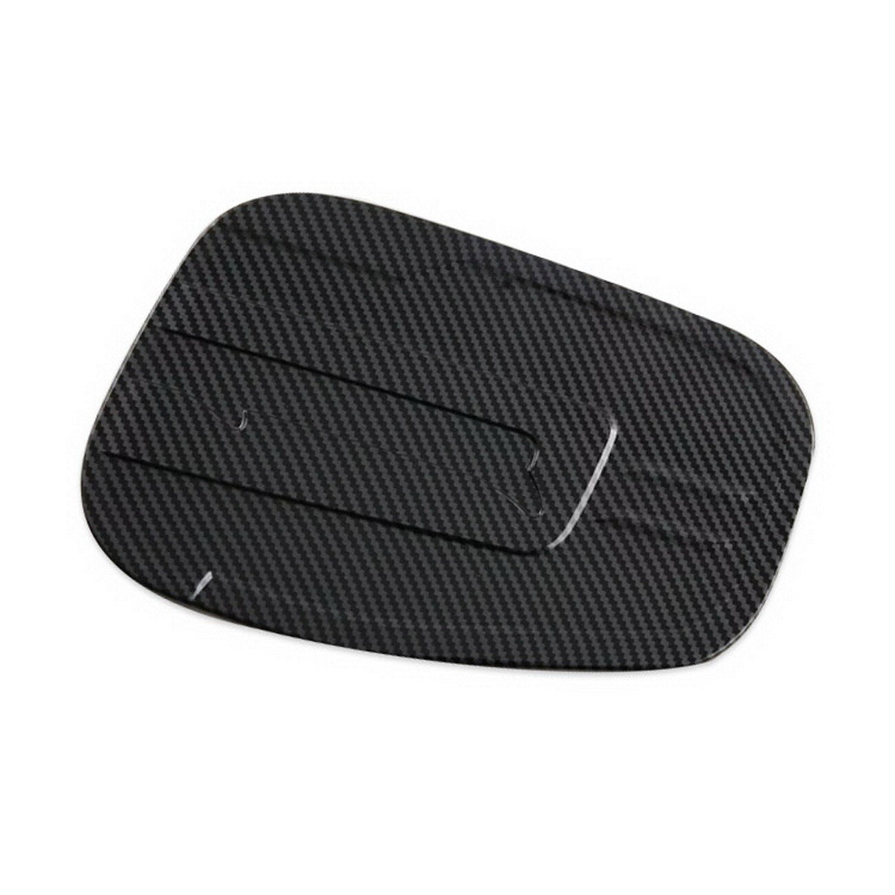 Carbon Fiber Style Fuel Tank Trim Accessories Gas Door Cover Fit for ford Ranger
