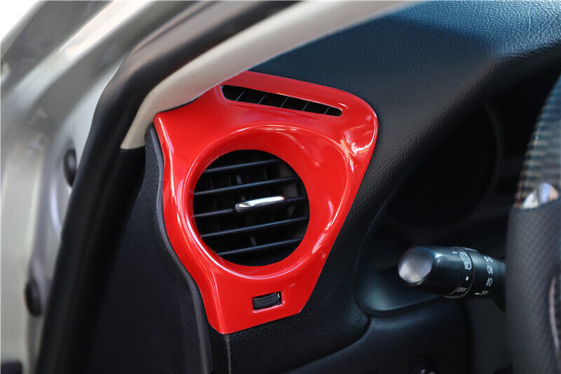 Car Interior Decoration Full Set Trim 19PCS Fit for Lexus IS 2006-11 Bright Red
