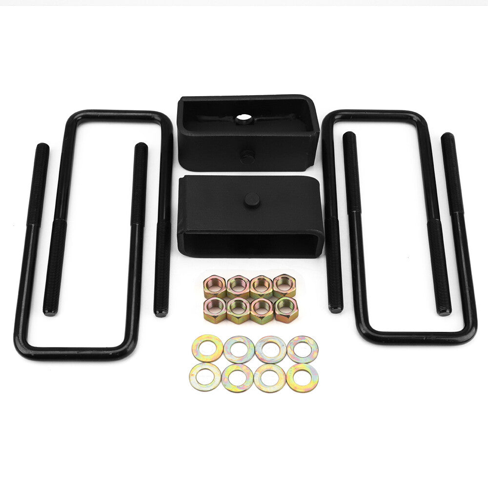 3-inch front 1-inch rear leveling lift block kit for 2007-2019 for Chevrolet Silverado for Sierra for GMC