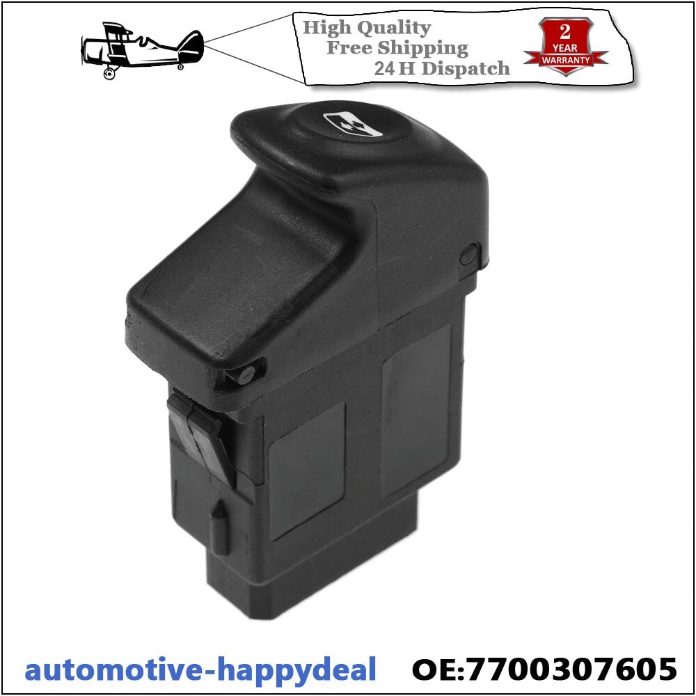 5 Pins Electric Power Window Control Switch Fits for Renault Kangoo 1997-2008