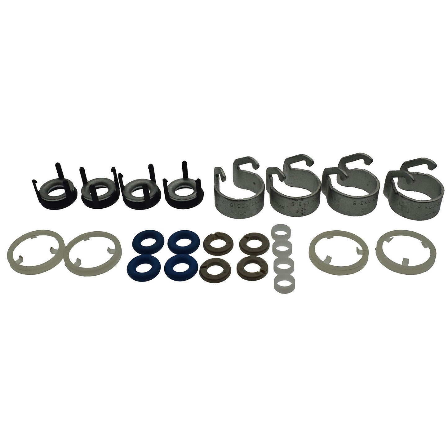 4 sets of fuel injector O-ring seal repair kits suitable for Audi for A4,for A5,for Volkswagen for Jetta,for Tiguan,and Beetle.