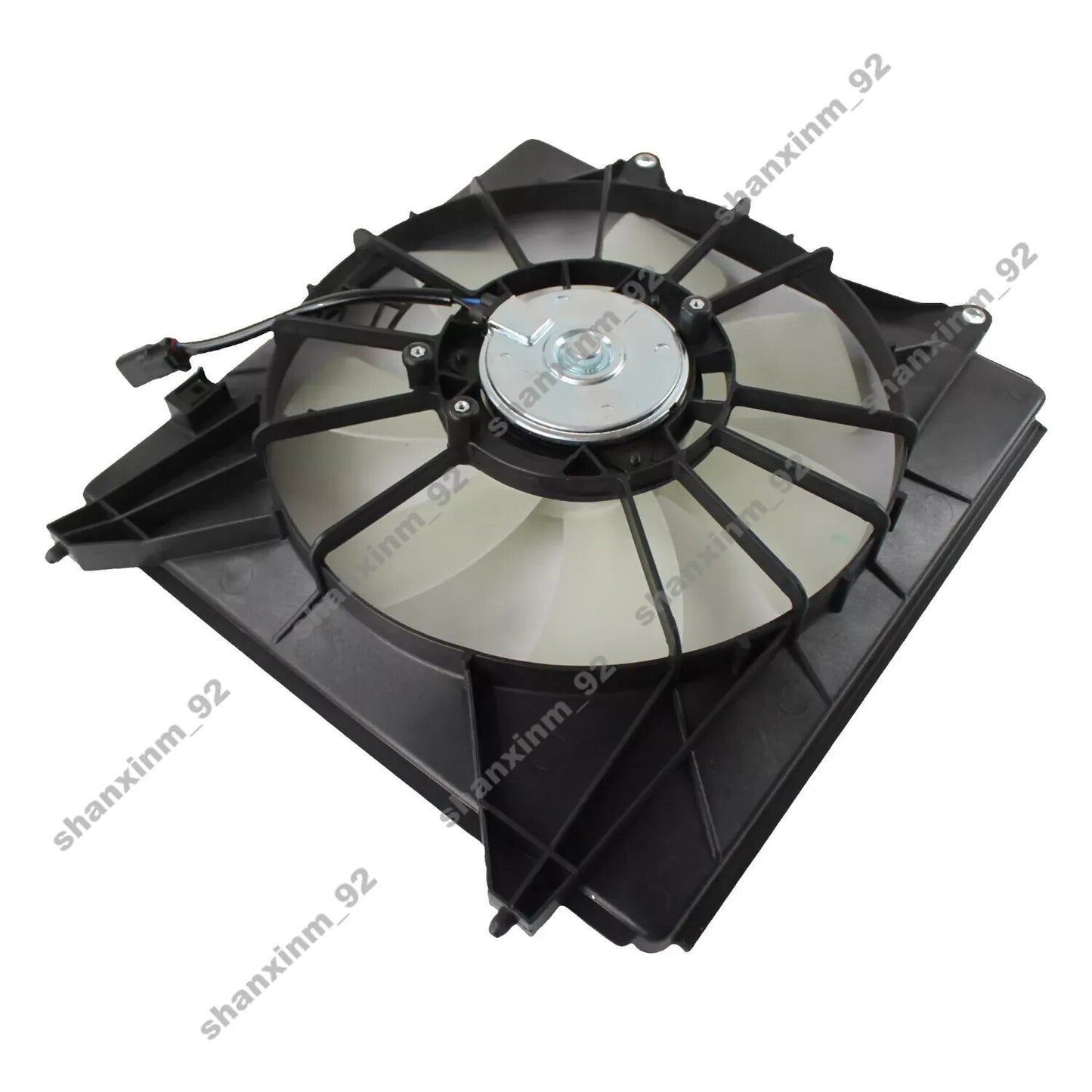 A/C Condenser Cooling Fan Assembly For 2013-2017 for Honda Accord 2.4L l4 Right Side