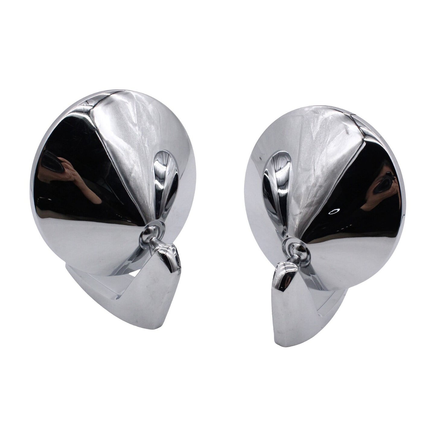 2X Chrome Door Mirrors Outside Exterior Rearview Fit for Dodge for Plymouth 1966-75