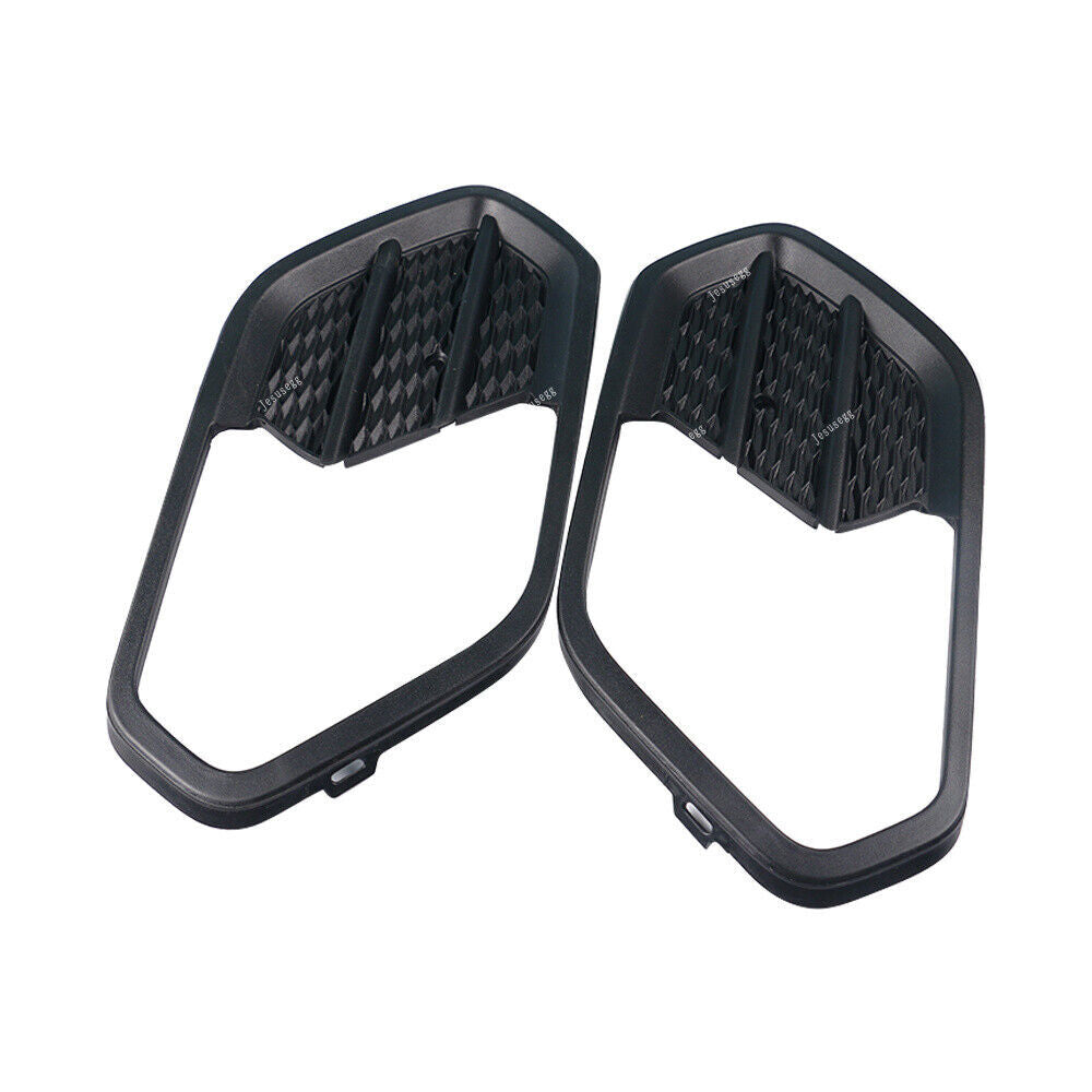 Pair Front Left Right Bumper Grille Outer Cover Fit for Ford Escape 2017-2018