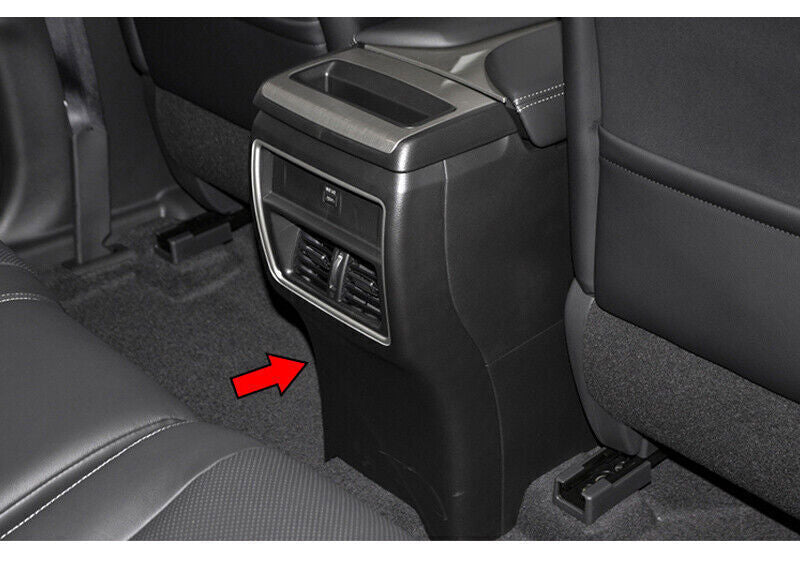 Inner Rear Air Outlet Vent Frame Trim Fit for Nissan Murano 2015-2021 Peach Wood