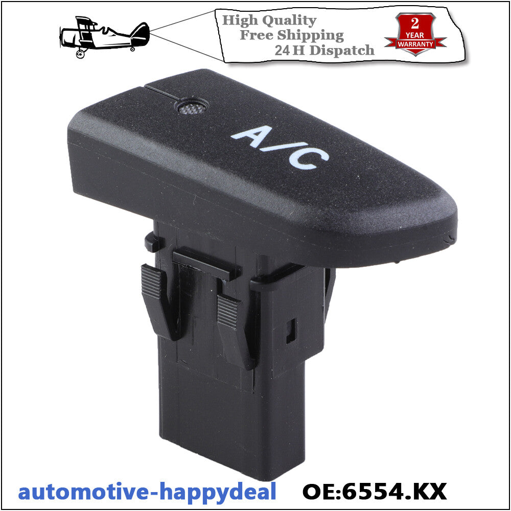 Air Condition AC Switch Button for Peugeot 107 for Citroen C1 for Toyota Aygo 6554KX