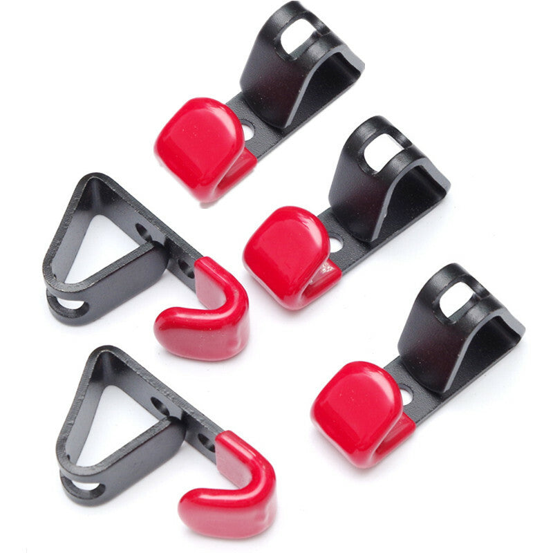 5Pcs Metal Car Tire Wheel Rim Hub Hanging Metal Hook Holder Wall Mounted Hook