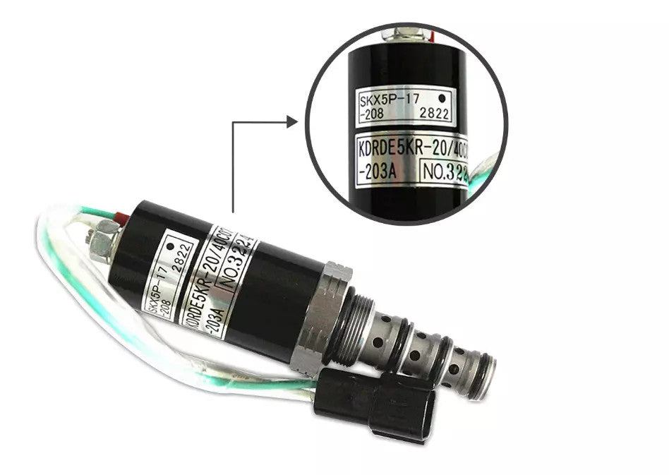 KDRDE5K-20/40C04-109 Solenoid Valve for Volvo EC160B EC210B EC240 EC290B EC360B