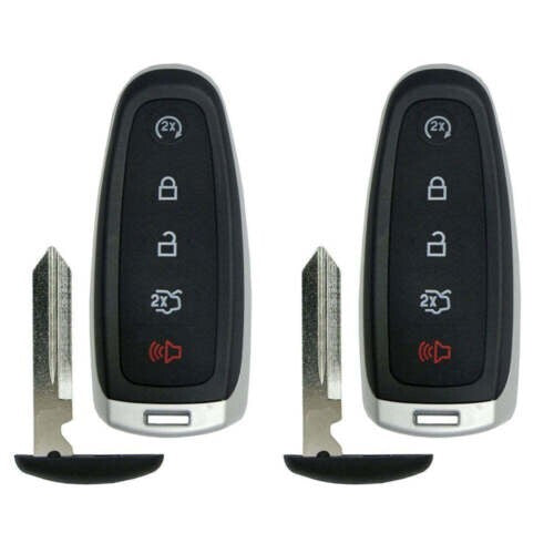 M3N5WY8609 Keyless Entry Remote Key Chain Set for Ford Flex 2013 - 2019 (1 piece)